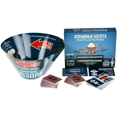 Настольная игра Взрывные котята Рецепты котострофы Hobby World 915753 01